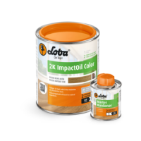 Масло цветное LOBA HS 2K ImpactOilColor ойстер 0,75 л